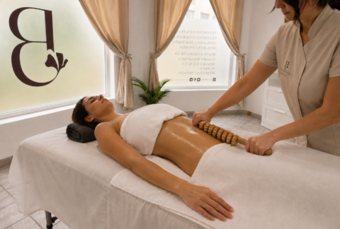 Maderoterapia abdomen