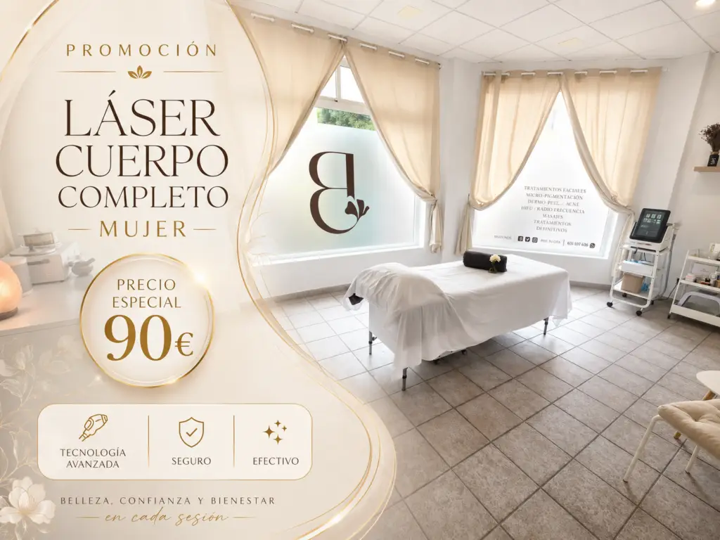 Packs depilación láser mujer en Vecindario